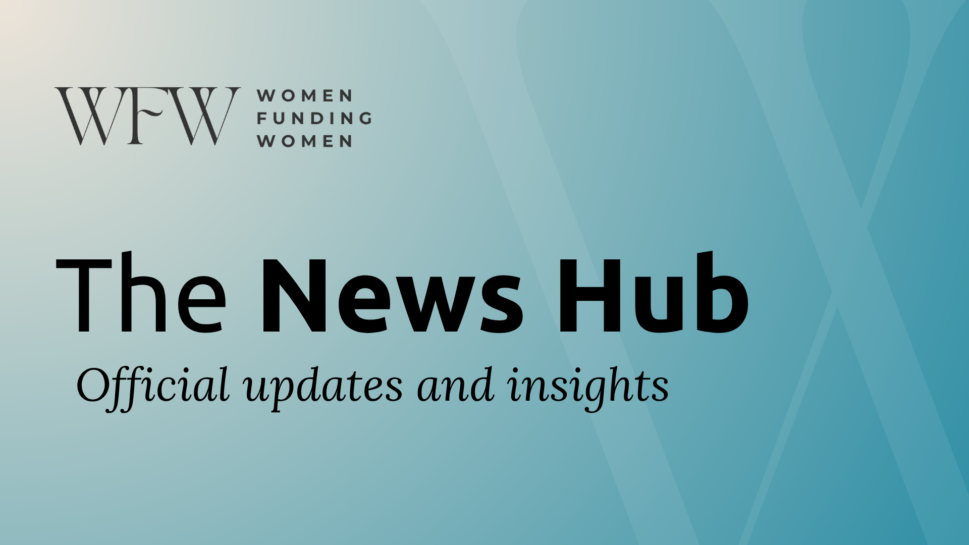 WFW News Hub - Homepage banner